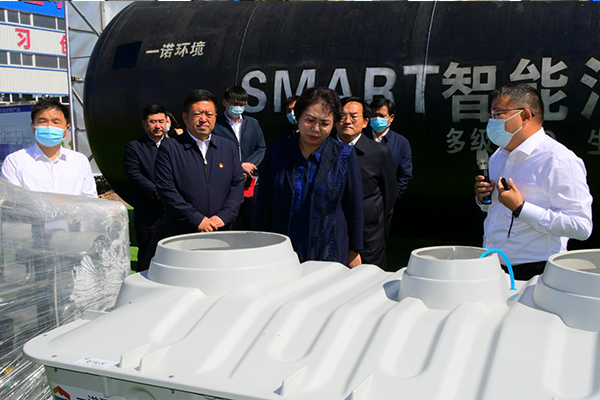 朝陽市新任市委書記張淑萍及調研組領導蒞臨一諾環保產業園考察調研工作 朝陽市新任市委書記張淑萍及調研組領導蒞臨一諾環保產業園考察調研工作